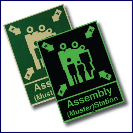 Rescue & Life Saving Equipment Signs Text/Symbol