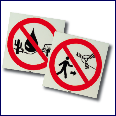 International Prohibition Signs