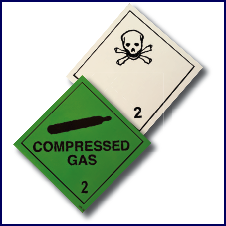 IMDG Hazard Transport Labels